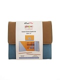 Набор спиц чулочных длиной 15см "Ginger Cubics", 5 размеров, KnitPro, 43305
