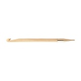 Крючок для вязания тунисский съемный "Bamboo" 8мм/15,5см, японский бамбук, KnitPro, 22530