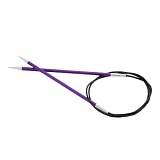 Спицы круговые "Zing" 3,75мм/80см, KnitPro, 47128